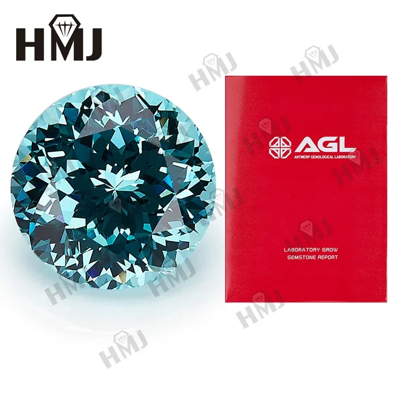High Quality Lab Grown Paraiba Round Shape VVS1 Gemstone AGL Certificate Beads for Jewelry Making Necklace Materials Selectable
High Quality Lab Grown Paraiba Round Shape VVS1 Gemstone AGL Certificate Beads for Jewelry Making Necklace Materials Selectable