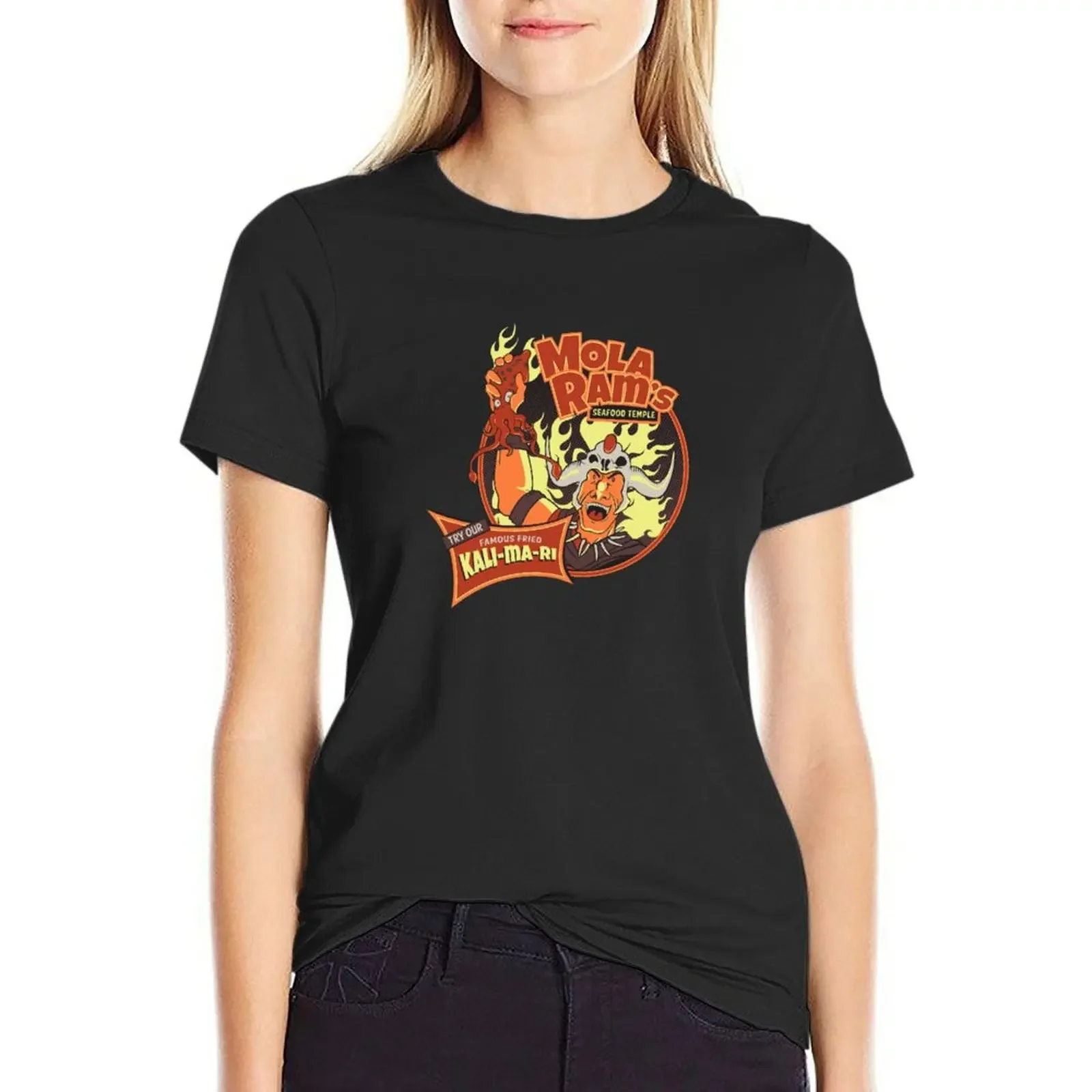 Mola Ram's Kali-ma-ri T-Shirt customs design your own animal print shirt for girls funny customs clothes for Women
Mola Ram's Kali-ma-ri T-Shirt customs design your own animal print shirt for girls funny customs clothes for Women