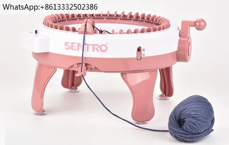 Smart Weaving Machine 48 Needles Handmade Wool Knitting Cylinder Wool Loom Hand-knitted Scarf Sweater Hat Socks Adult Kids lazy
Smart Weaving Machine 48 Needles Handmade Wool Knitting Cylinder Wool Loom Hand-knitted Scarf Sweater Hat Socks Adult Kids lazy