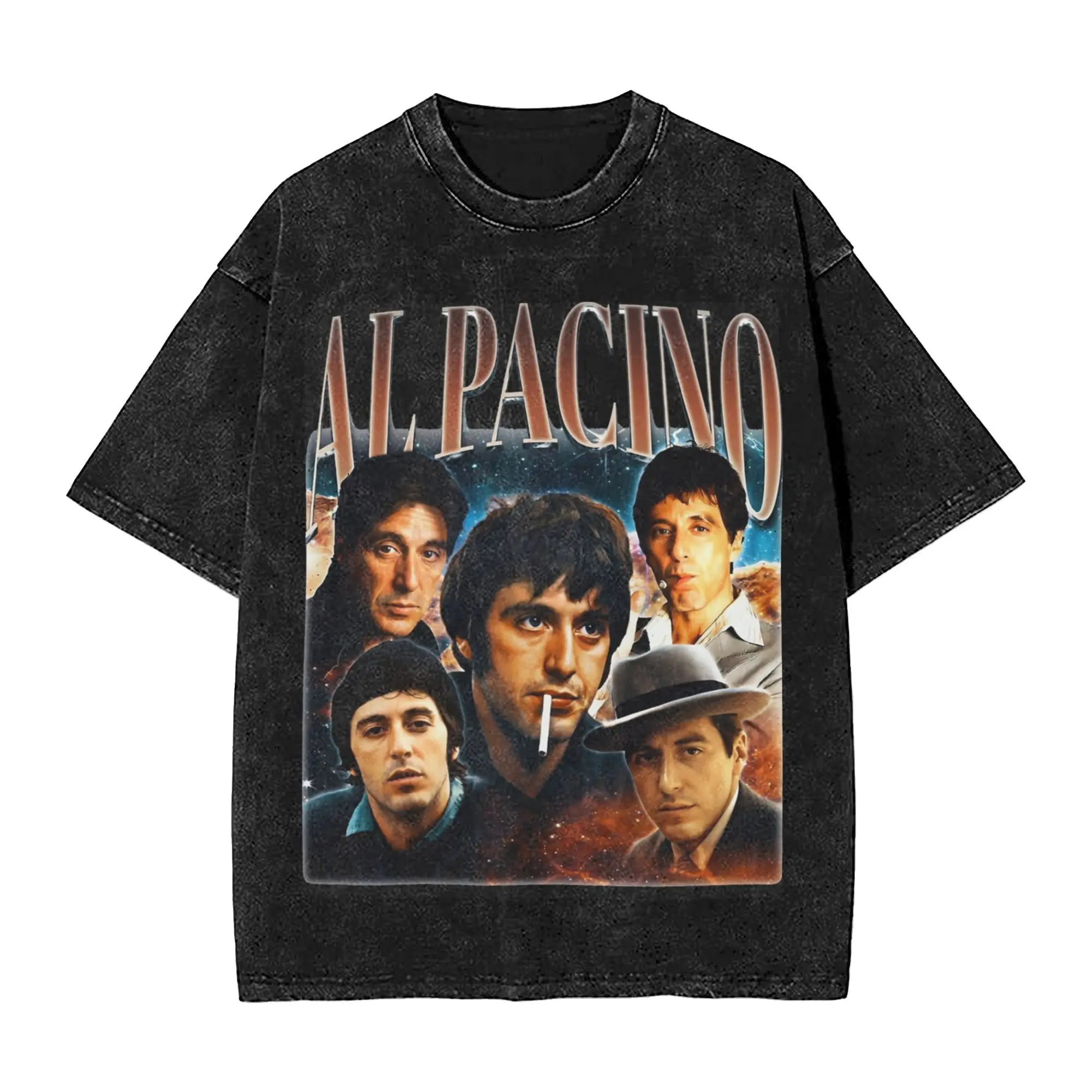 AL PACINO 90s Style T Shirt Hip Hop Washed Cotton Harajuku T-Shirts Vintage Men Women Tops Streetwear Graphic Tees
AL PACINO 90s Style T Shirt Hip Hop Washed Cotton Harajuku T-Shirts Vintage Men Women Tops Streetwear Graphic Tees