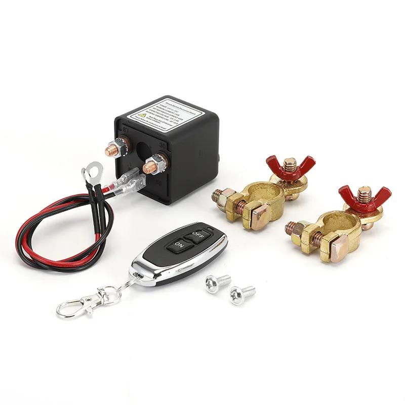 Wireless Remote Control Battery Switch 12V/24V 120A/200A/250A Master Kill Cut-off Isolator Switch for Vehicle
Wireless Remote Control Battery Switch 12V/24V 120A/200A/250A Master Kill Cut-off Isolator Switch for Vehicle