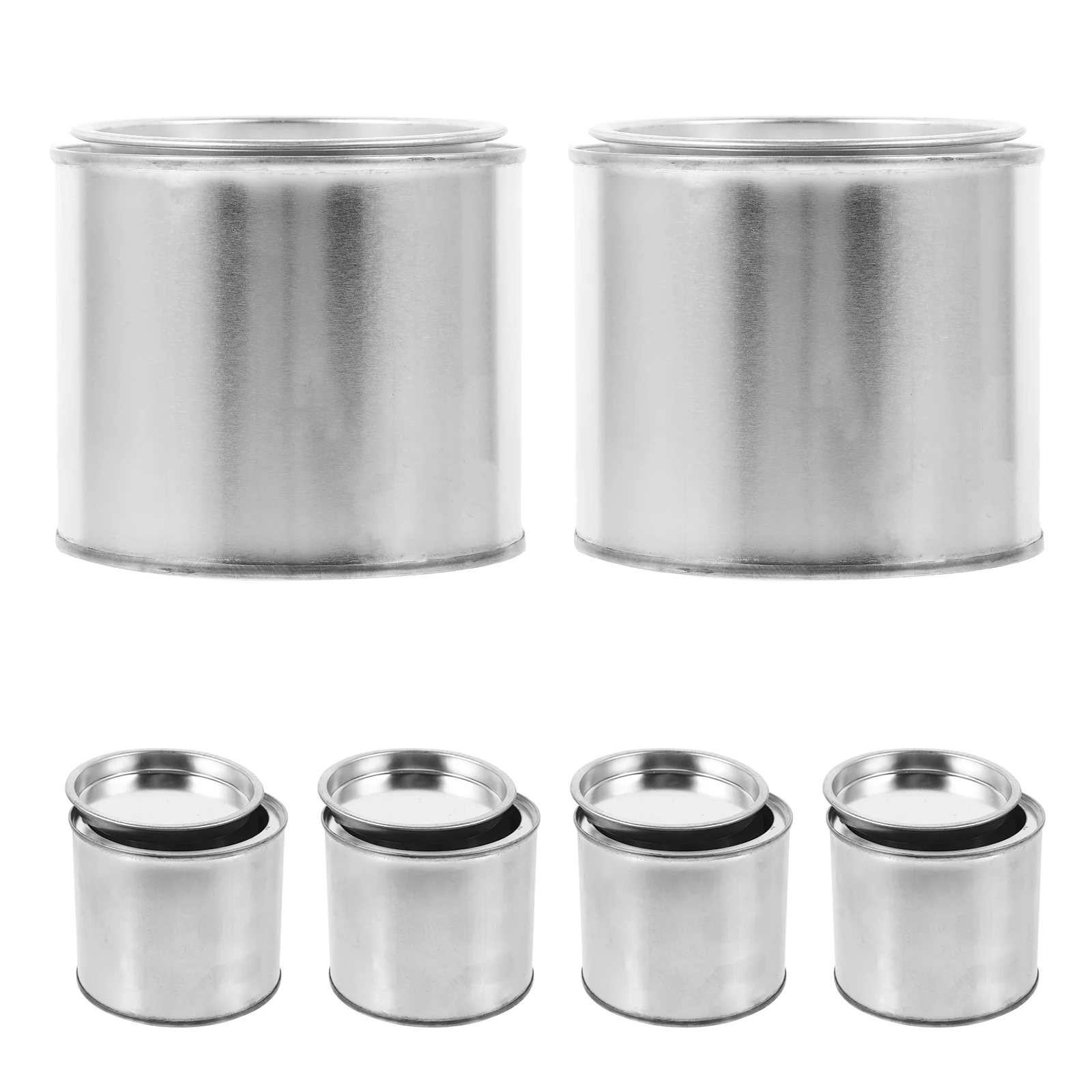 6pcs Iron Round Paint Cans Practical Paint Storage Can Durable Ink Container (05L) Paint Container Ink Can
6pcs Iron Round Paint Cans Practical Paint Storage Can Durable Ink Container (05L) Paint Container Ink Can