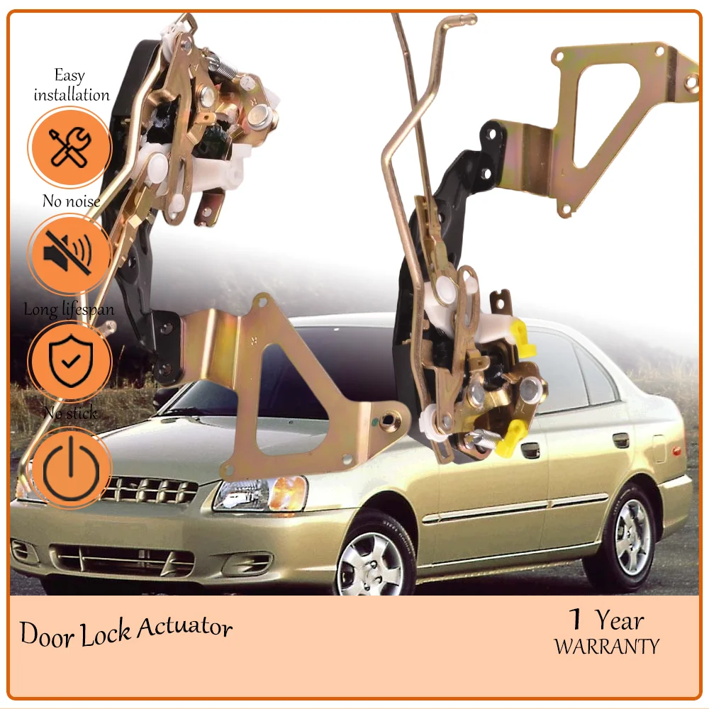 Front Left Right Door Lock Actuator Unit,Tailored toward 2000-2005 Hyundai Accent, optimized driving OE 81310-25030,81320-25030
Front Left Right Door Lock Actuator Unit,Tailored toward 2000-2005 Hyundai Accent, optimized driving OE 81310-25030,81320-25030