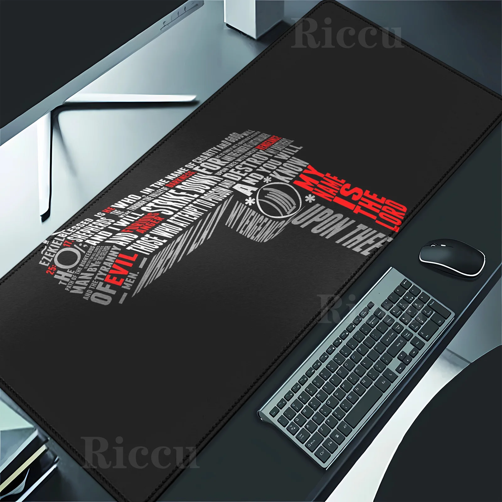 PC accessories Letter pistol Mouse Pad XXL Desk Mat Non-Slip Rubber Base Gaming Keyboard Mouse Stitched Edges for Home and game
PC accessories Letter pistol Mouse Pad XXL Desk Mat Non-Slip Rubber Base Gaming Keyboard Mouse Stitched Edges for Home and game