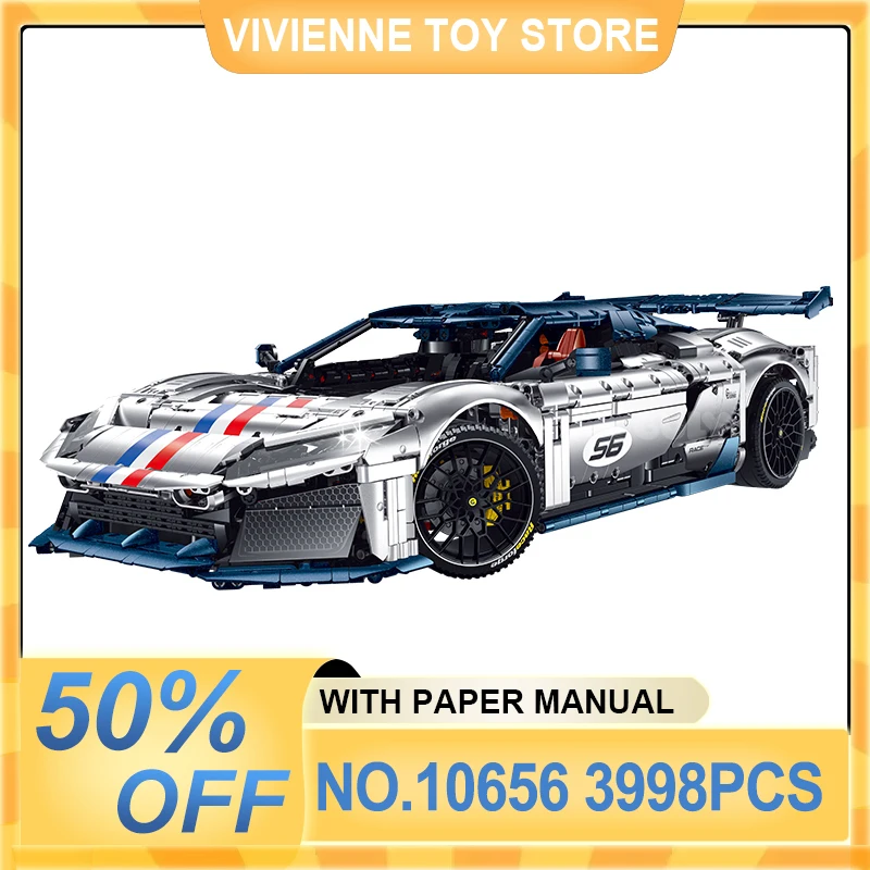 GULY 10656 MOC High-End Speed Racing Hypercar Building Blocks – DIY Puzzle Assembly Toy | Unique Christmas Gift for Kids
GULY 10656 MOC High-End Speed Racing Hypercar Building Blocks – DIY Puzzle Assembly Toy | Unique Christmas Gift for Kids