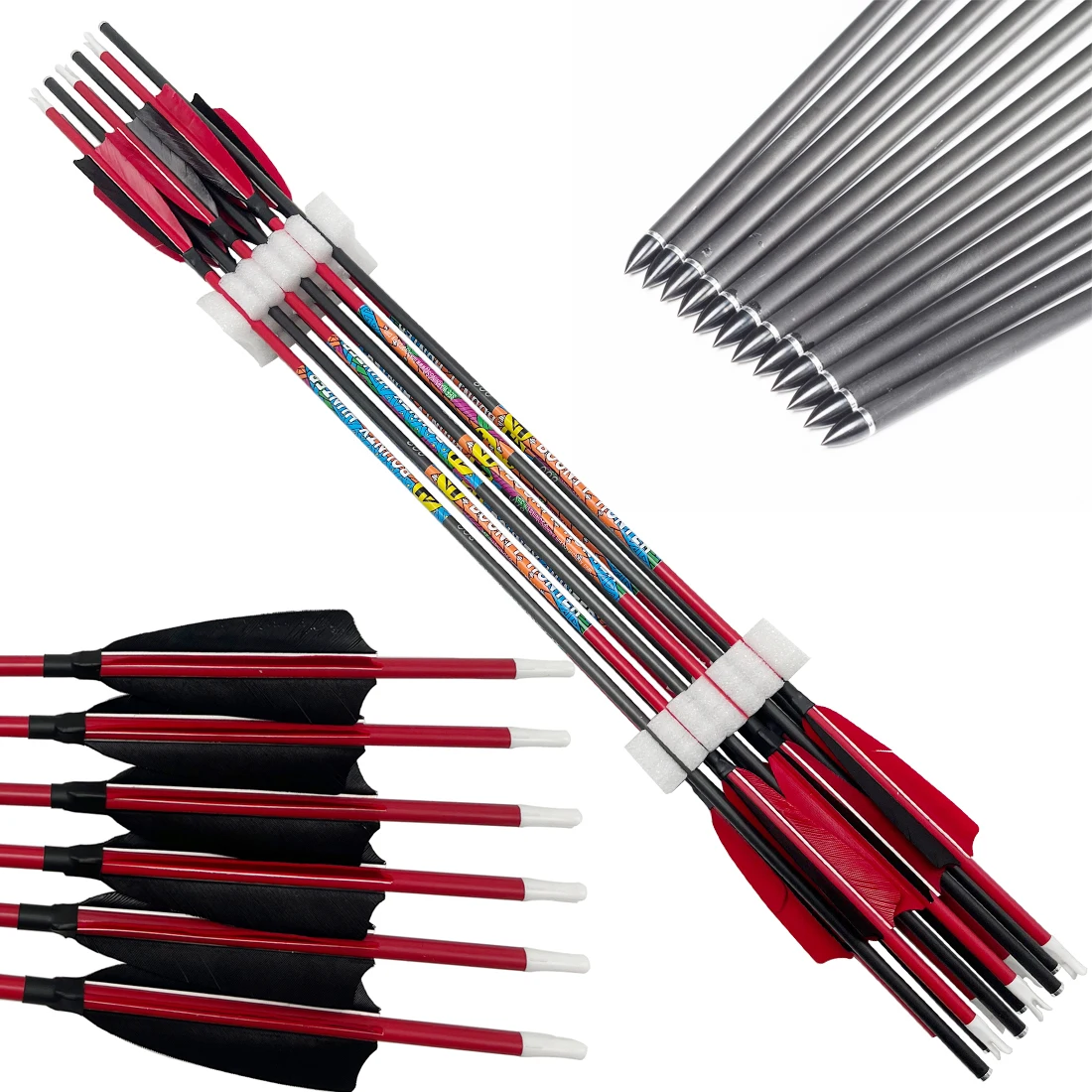 Linkboy стрельба из чистого углерода, ID6,2 мм SP300-800, 4 шт., 4 дюйма, блочный лук из турецкого пера, аксессуары для охотничьих стрел
Linkboy стрельба из чистого углерода, ID6,2 мм SP300-800, 4 шт., 4 дюйма, блочный лук из турецкого пера, аксессуары для охотничьих стрел