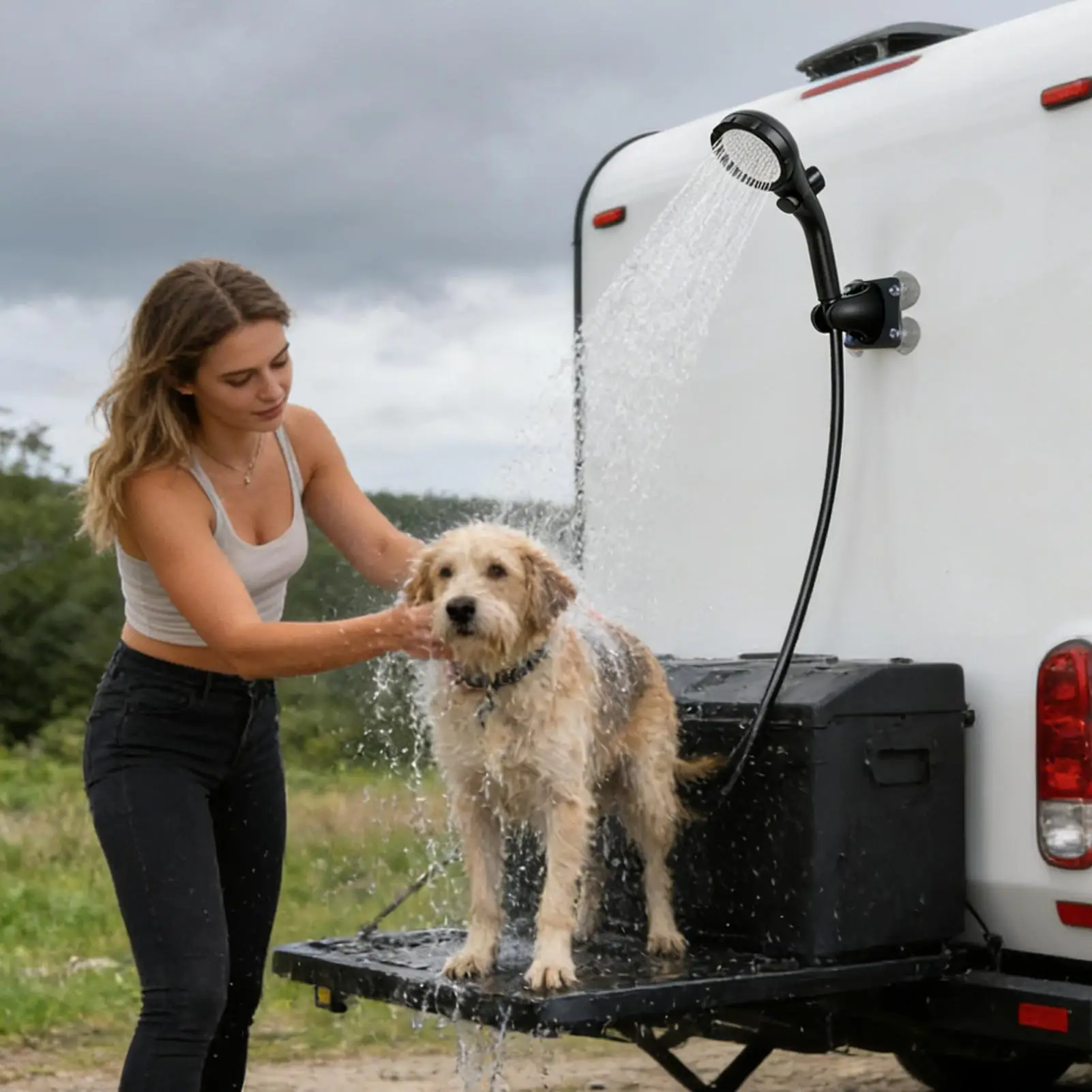 Портативный походный душ 2400 мАч, принадлежности для мытья автомобиля, портативный уличный душ для кемпинга, пляжа, автопутешествий, садоводов, рыбаков, автодомов
Портативный походный душ 2400 мАч, принадлежности для мытья автомобиля, портативный уличный душ для кемпинга, пляжа, автопутешествий, садоводов, рыбаков, автодомов