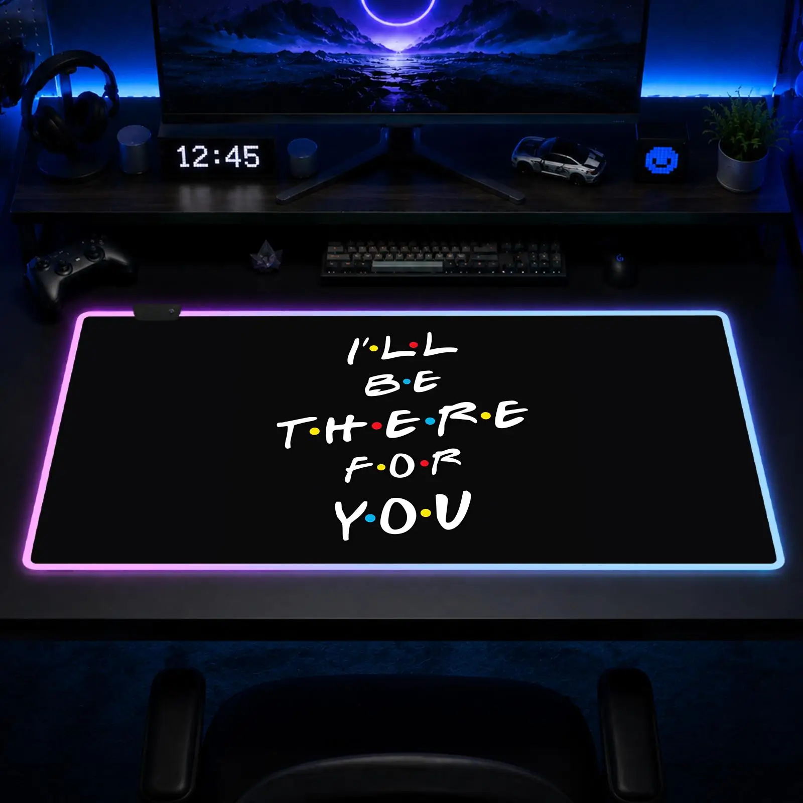 Show Amigos Friends Mouse Pad Gaming Anime Mouse Pad XXL RGB Desk Mats LED Table Pads Backlit Rubber Desktop
Show Amigos Friends Mouse Pad Gaming Anime Mouse Pad XXL RGB Desk Mats LED Table Pads Backlit Rubber Desktop