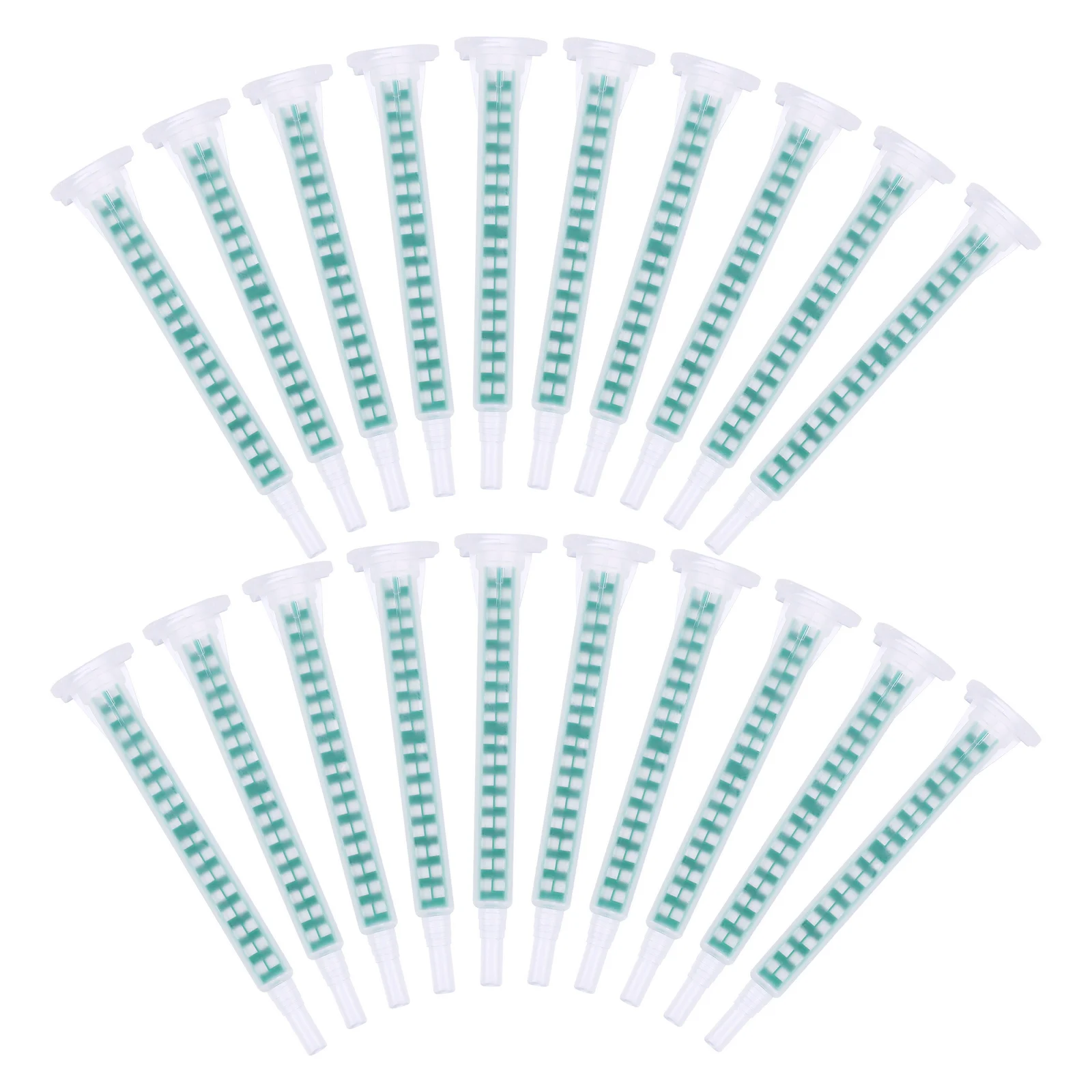 50 Pcs Mixing Hose Mixer AB Glue Applicator Resin Applicators Epoxy Tube Nozzle Head Filling
50 Pcs Mixing Hose Mixer AB Glue Applicator Resin Applicators Epoxy Tube Nozzle Head Filling