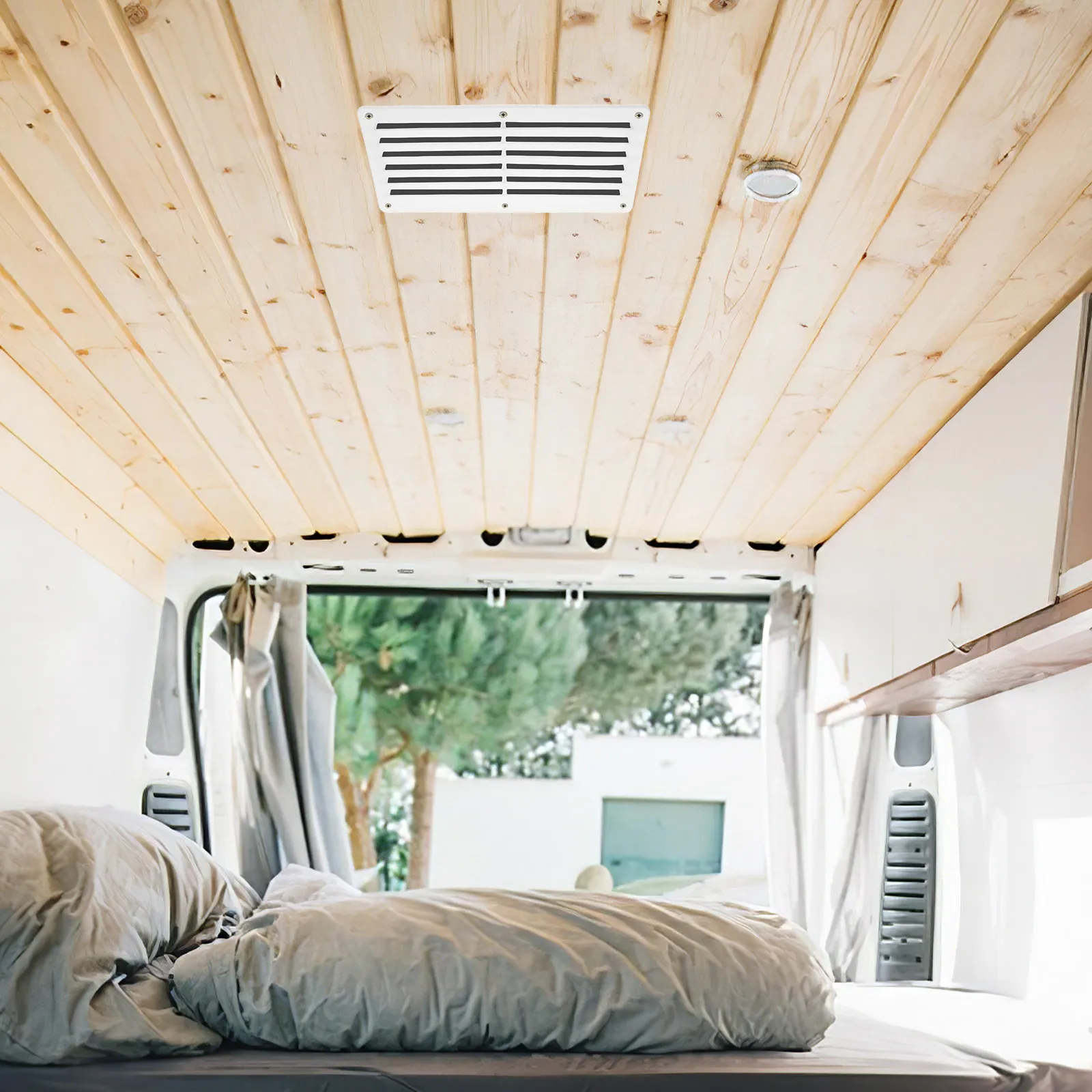 Plastic Rectangular Rv Vent Grille Louver Air Outlet Ventilation Panel For Vehicle Ceiling Fan Easy Installation Durable Abs
Plastic Rectangular Rv Vent Grille Louver Air Outlet Ventilation Panel For Vehicle Ceiling Fan Easy Installation Durable Abs