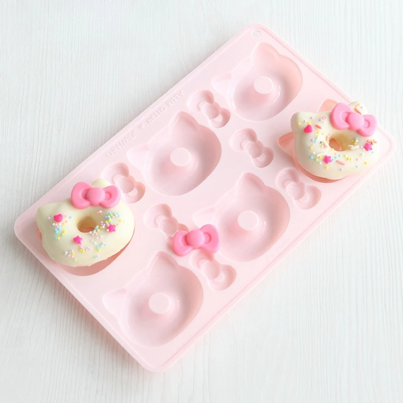 Hello Kitty Mold Kawaii Kitchen Supplies Non Stick Cartoon Donut Cake Silicone Accessories Desktop Ornament Girl Gift Wholesale
Hello Kitty Mold Kawaii Kitchen Supplies Non Stick Cartoon Donut Cake Silicone Accessories Desktop Ornament Girl Gift Wholesale