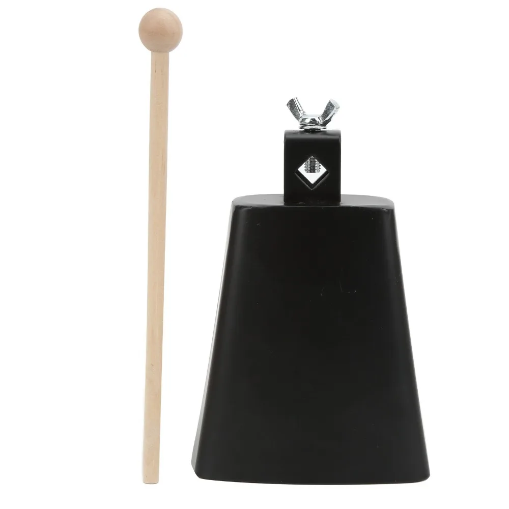 Metal Cow Bell Black With Stick Noise Maker Loud Sound 4 Inch/5 Inch Cowbell with Stick
Metal Cow Bell Black With Stick Noise Maker Loud Sound 4 Inch/5 Inch Cowbell with Stick