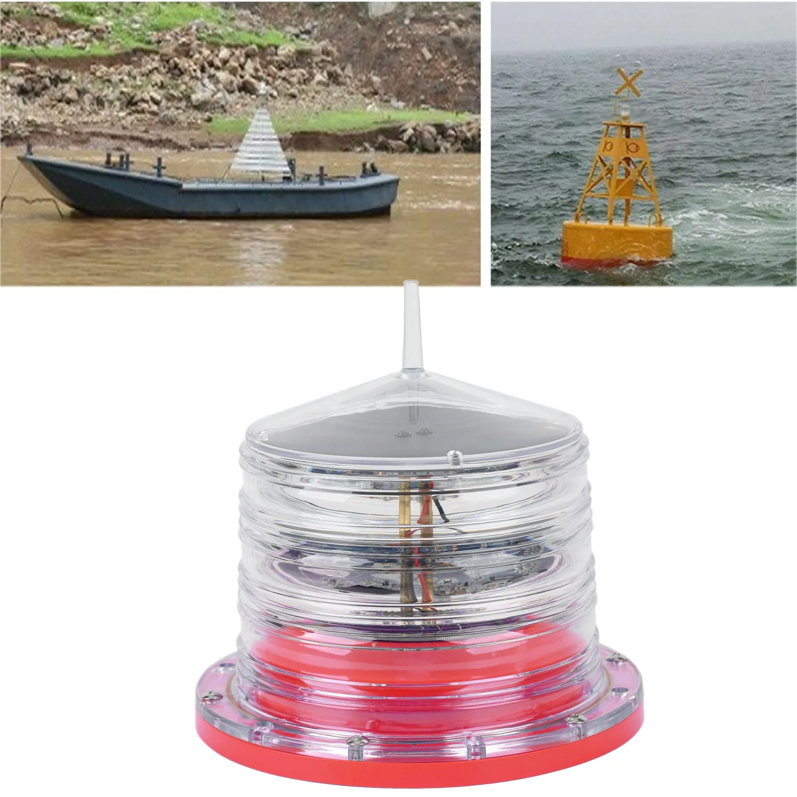 Solar LED Marine Safety Beacon Lights High Conversion Rate Energy Saving Accurate Control Fit for Waterways Rivers Lakes
Solar LED Marine Safety Beacon Lights High Conversion Rate Energy Saving Accurate Control Fit for Waterways Rivers Lakes