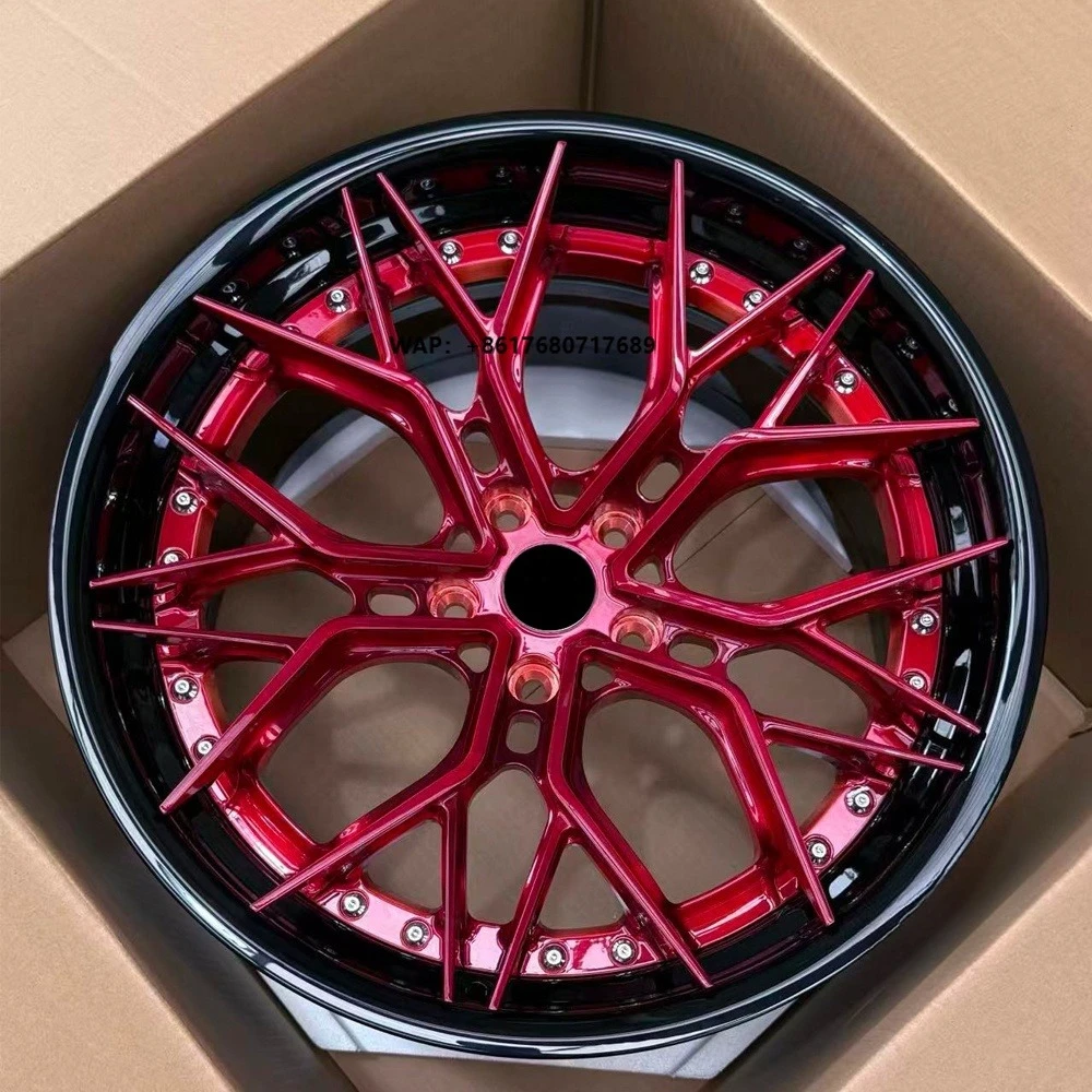 2 Piece Forged Wheels Full Carbon Fiber Rims 5x114.3 5x120 5x112 5x130 18 19 20 21 22 23 Inch Wheel
2 Piece Forged Wheels Full Carbon Fiber Rims 5x114.3 5x120 5x112 5x130 18 19 20 21 22 23 Inch Wheel