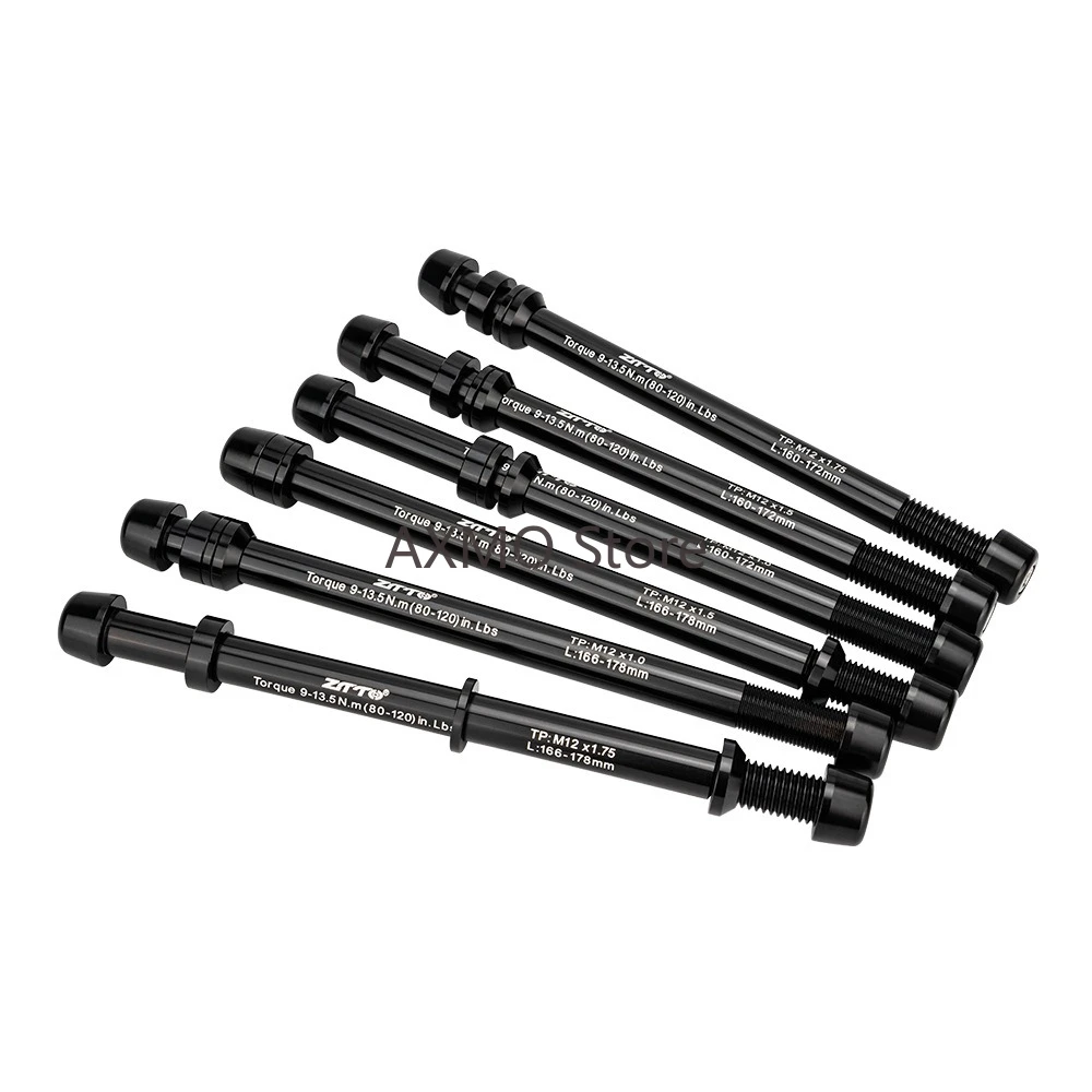 For ZTTO Trainer Thru Axle Adapter M12 x 1.5/1.75 Thread 160-172mm 166-178mm Shaft Bike Wheels Quick Release Skewers
For ZTTO Trainer Thru Axle Adapter M12 x 1.5/1.75 Thread 160-172mm 166-178mm Shaft Bike Wheels Quick Release Skewers