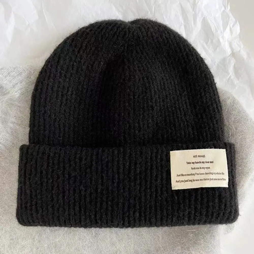 Fashion Solid Color Winter Knitted Hat Thick Warm Soft Beanie Cap Windproof Ear Protection Crochet Bonnet Hat 
Fashion Solid Color Winter Knitted Hat Thick Warm Soft Beanie Cap Windproof Ear Protection Crochet Bonnet Hat