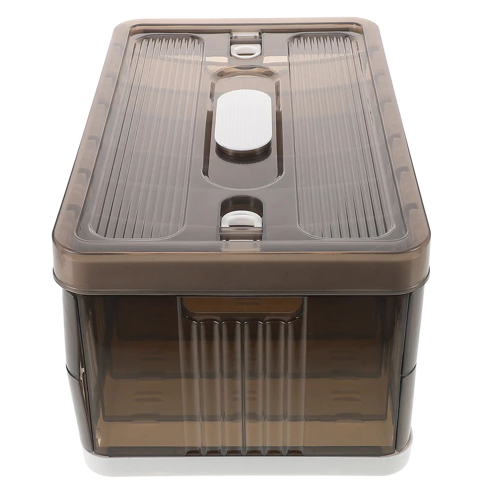 Foldable Wardrobe Clothes Organizer with 7 Grids Transparent Lid Space Saving Clothing Storage Box for Closet Drawer
Foldable Wardrobe Clothes Organizer with 7 Grids Transparent Lid Space Saving Clothing Storage Box for Closet Drawer