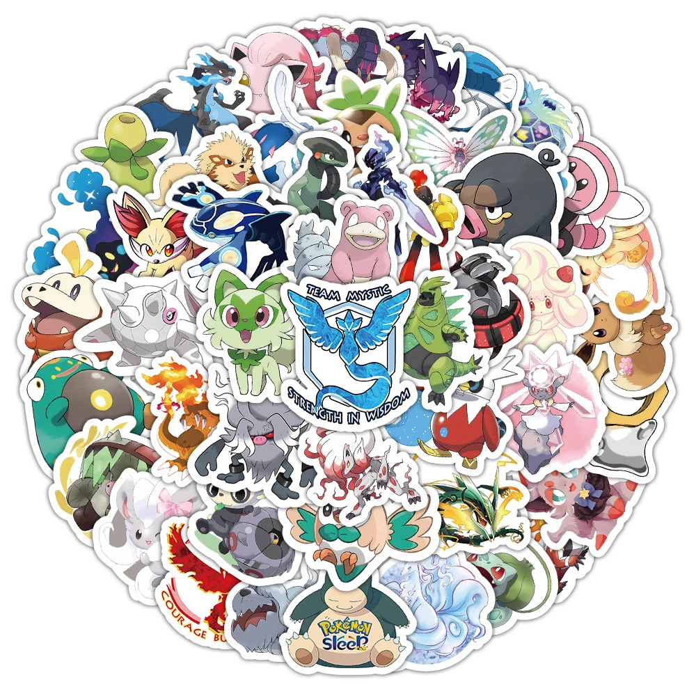 10/30/50/100pcs Cute Pokemon Cartoon Stickers for Kids Anime Decals Toy Stationery Laptop Phone Pikachu Eevee Sticker Decoration
10/30/50/100pcs Cute Pokemon Cartoon Stickers for Kids Anime Decals Toy Stationery Laptop Phone Pikachu Eevee Sticker Decoration
