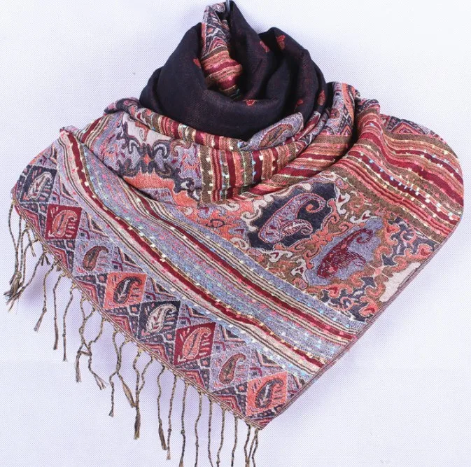 Модные брендовые шарфы, женский шарф-шаль, двусторонний необычный пейсли, женский тонкий шарф-шаль из пашмины с кисточками, теплая пчела 
Модные брендовые шарфы, женский шарф-шаль, двусторонний необычный пейсли, женский тонкий шарф-шаль из пашмины с кисточками, теплая пчела