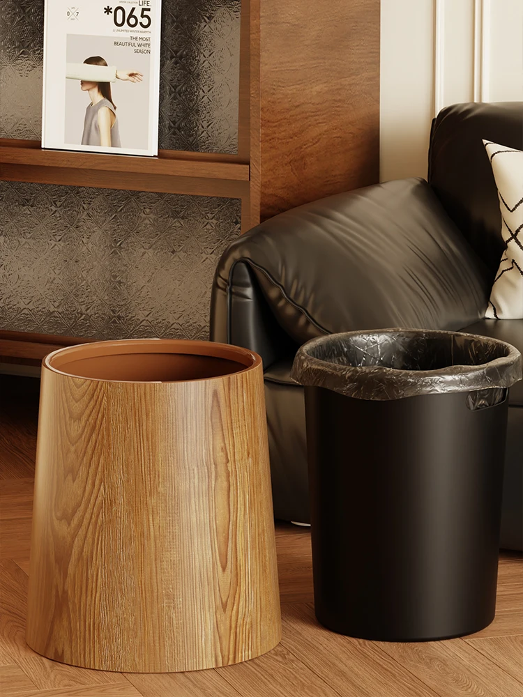 Large Capacity Wood Grain Can for Kitchen And Living Room Hotel And Homestay Bathroom Tissue Canister
Large Capacity Wood Grain Can for Kitchen And Living Room Hotel And Homestay Bathroom Tissue Canister
