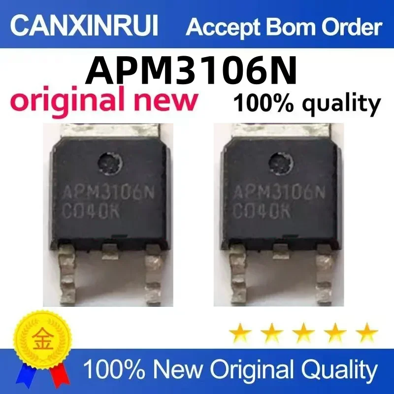 (5-100 pieces) New stock APM3106N TO-252
(5-100 pieces) New stock APM3106N TO-252