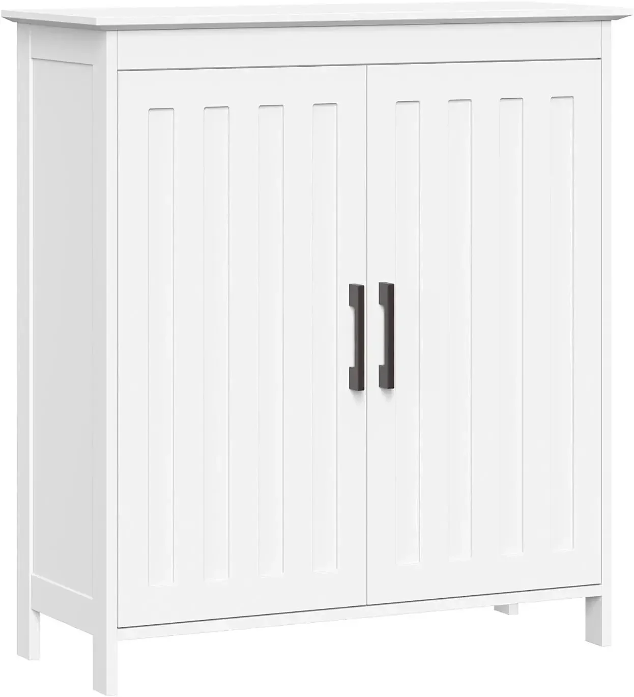 Monroe Two-Door Floor Storage Cabinet - Bathroom Storage Cabinet with Adjustable Shelves - Soft-Close Doors White Finish with Ma
Monroe Two-Door Floor Storage Cabinet - Bathroom Storage Cabinet with Adjustable Shelves - Soft-Close Doors White Finish with Ma