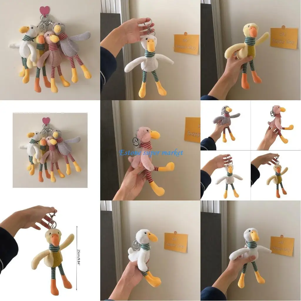 090B Stuffed Duck Keychains Cartoon Animal Car for Key Accessories Bag Decoratio
090B Stuffed Duck Keychains Cartoon Animal Car for Key Accessories Bag Decoratio