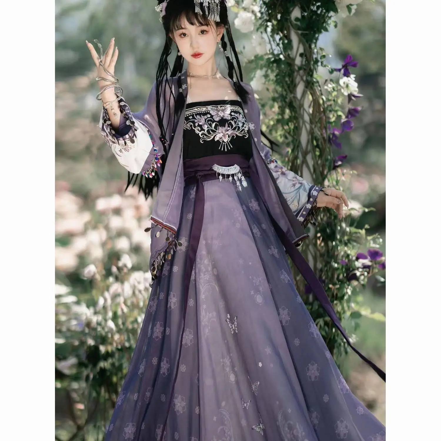 Chinese Style New Women's Hanfu Song Style Improved Daily Embroidery One-piece Spring and Summer
Chinese Style New Women's Hanfu Song Style Improved Daily Embroidery One-piece Spring and Summer
