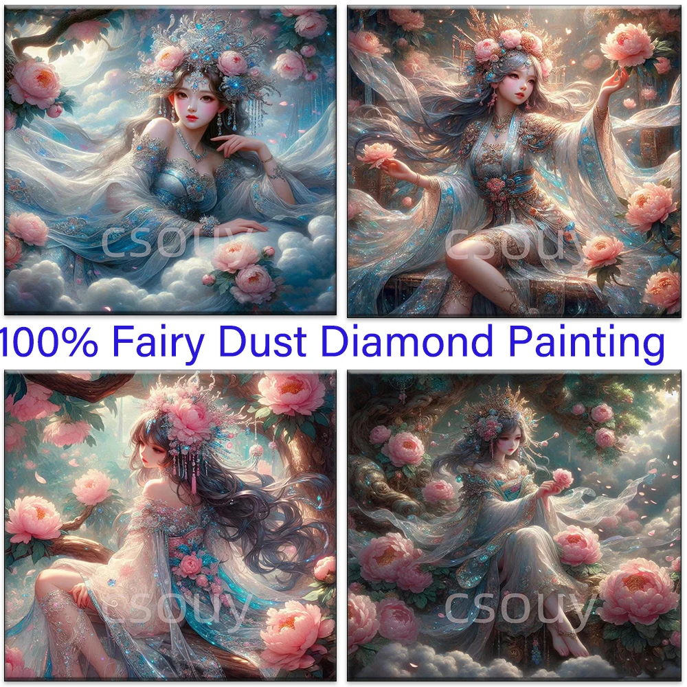 Flower Fair 100% Fairy Dust Square 5D Drill Full Diy Diamond Painting Cross Stitch Crystal Embroidery Mosaic Decor Needlewor AB
Flower Fair 100% Fairy Dust Square 5D Drill Full Diy Diamond Painting Cross Stitch Crystal Embroidery Mosaic Decor Needlewor AB