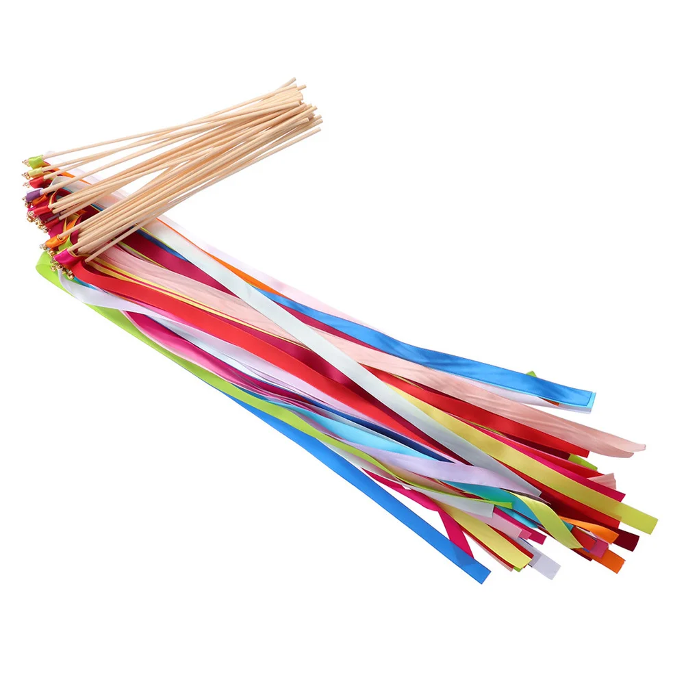 20pcs Fairy Stick Wands Mix Colors Streamers Sticks For Wedding Party Stage Sports Meeting Celebration Decor Ribbon Party Favors
20pcs Fairy Stick Wands Mix Colors Streamers Sticks For Wedding Party Stage Sports Meeting Celebration Decor Ribbon Party Favors