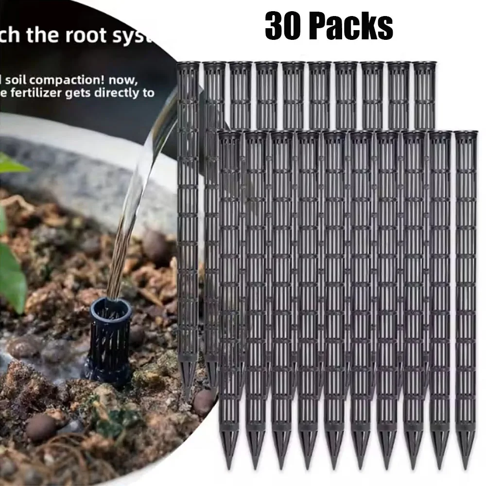 30Pcs Extended Root Aeration Tubes 9.8 Inch Plastic Ventilation Plant Stakes for Anti Root Rot Soil Aeration Drainage
30Pcs Extended Root Aeration Tubes 9.8 Inch Plastic Ventilation Plant Stakes for Anti Root Rot Soil Aeration Drainage