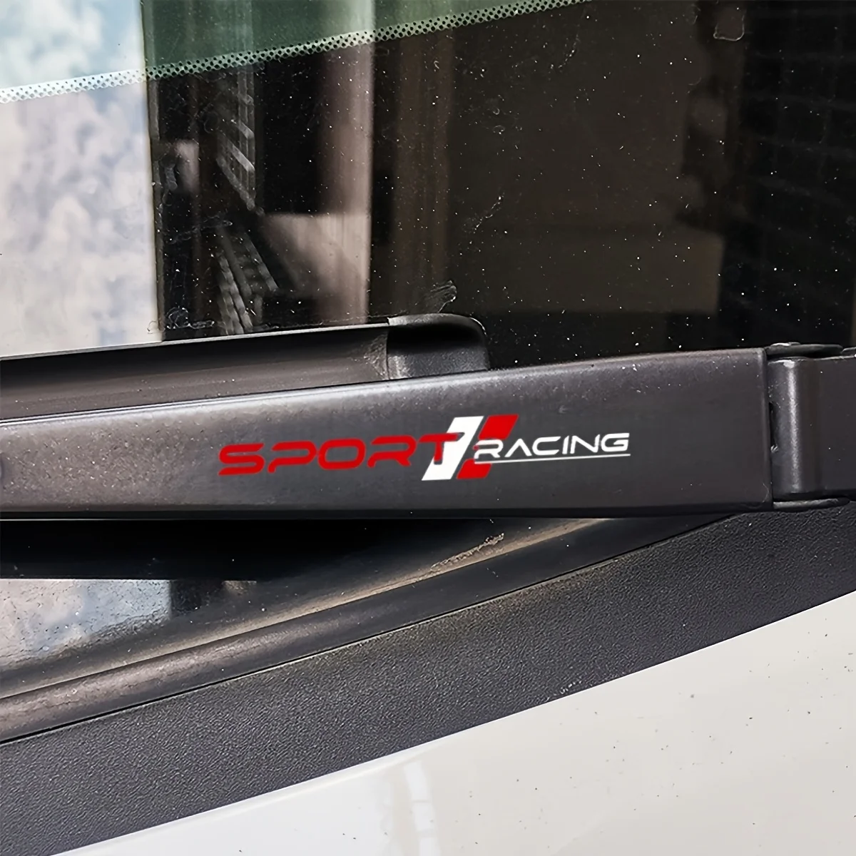 1 Set Sporty Car Wiper Stickers | Matte Vinyl, Geometric Pattern, Self-Adhesive for Car, Motorcycle & Helmet
1 Set Sporty Car Wiper Stickers | Matte Vinyl, Geometric Pattern, Self-Adhesive for Car, Motorcycle & Helmet