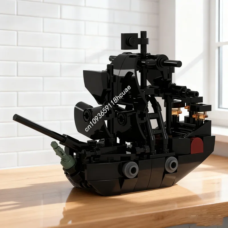 122pcs MOC The Black Pearl Piratesed Model Building Blocks Assemble Toys Creative Idea Christmas Gift Education Birthday
122pcs MOC The Black Pearl Piratesed Model Building Blocks Assemble Toys Creative Idea Christmas Gift Education Birthday