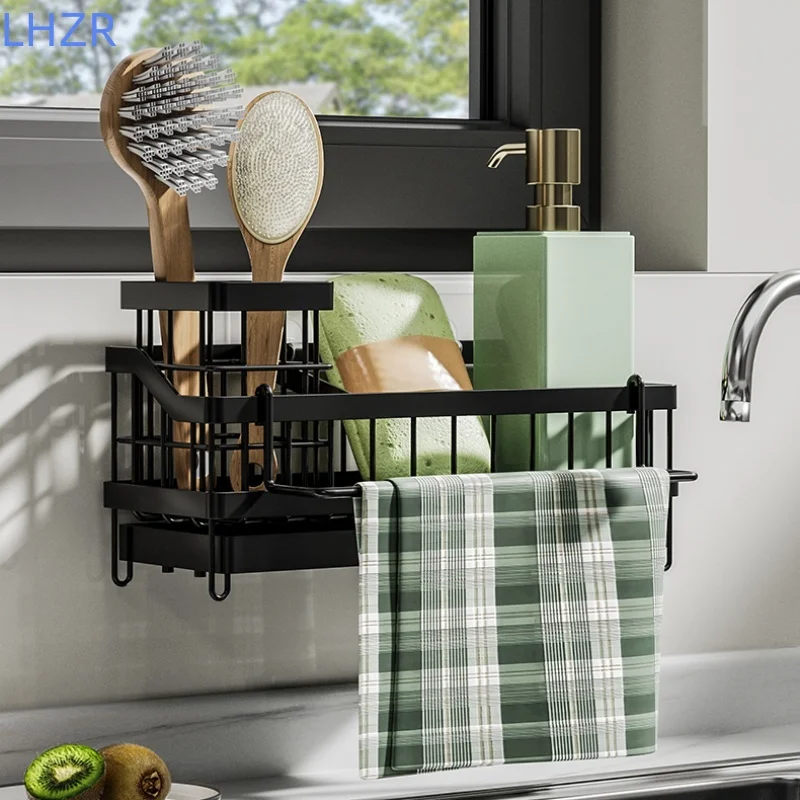 No Drilling Sink Storage Rack Rag Storage Drain Rack Kitchen Sink Organizer Sticky Hanging for Brushes and Cleaning Tools
No Drilling Sink Storage Rack Rag Storage Drain Rack Kitchen Sink Organizer Sticky Hanging for Brushes and Cleaning Tools