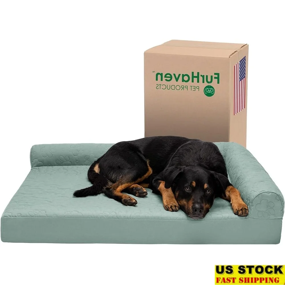 Orthopedic Dog Bed Large Dogs Removable Bolsters Washable Cover Pain Relief Egg Crate Foam Supportive Chaise Pet Mattress
Orthopedic Dog Bed Large Dogs Removable Bolsters Washable Cover Pain Relief Egg Crate Foam Supportive Chaise Pet Mattress