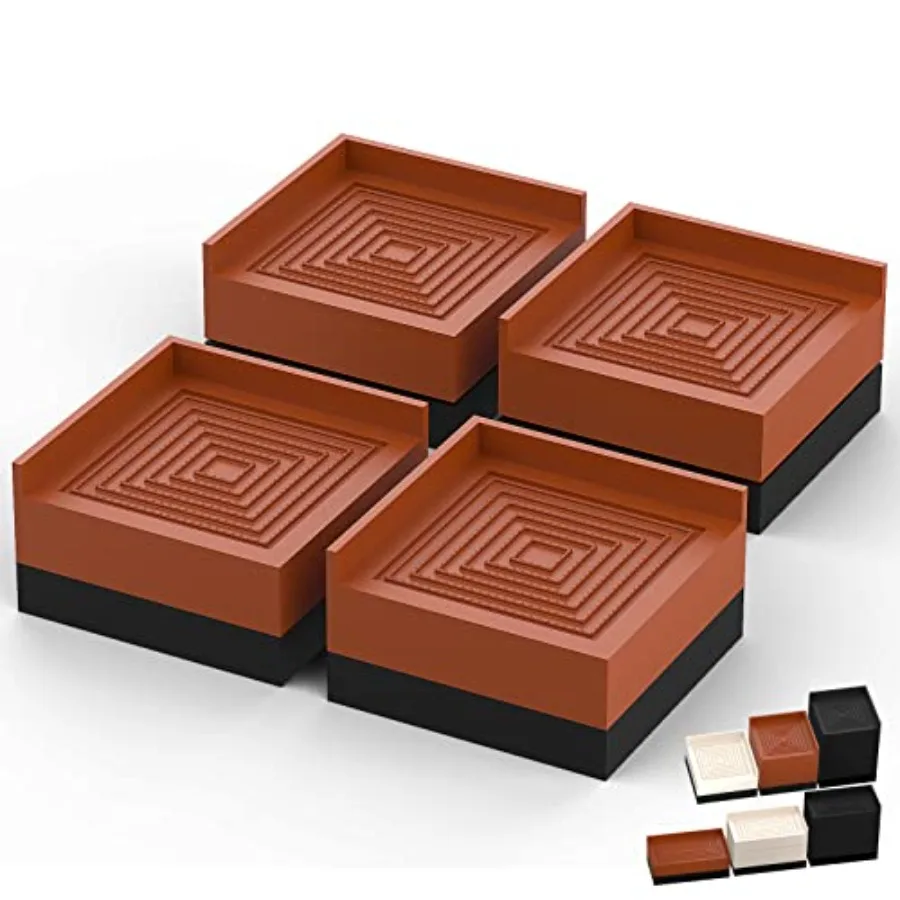 Furniture Risers, Bed/Sofa/Desk/Table/Chair Leg/Fridge Lifts to 1.5, 3 and 4 in, Square Adjustable Risers Blocks for Extenders,
Furniture Risers, Bed/Sofa/Desk/Table/Chair Leg/Fridge Lifts to 1.5, 3 and 4 in, Square Adjustable Risers Blocks for Extenders,