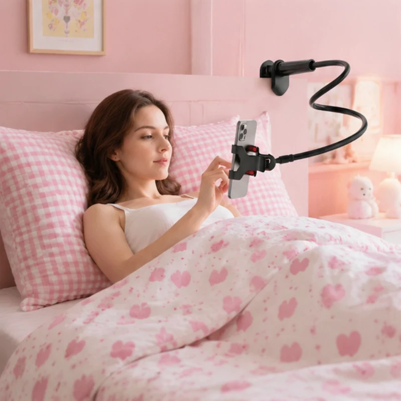 2PCS Flexible Long Arm Mobile Phone Bracket, Bedside & Desktop Lazy Stand Holder, Universal for iPhone, Xiaomi, Huawei
2PCS Flexible Long Arm Mobile Phone Bracket, Bedside & Desktop Lazy Stand Holder, Universal for iPhone, Xiaomi, Huawei