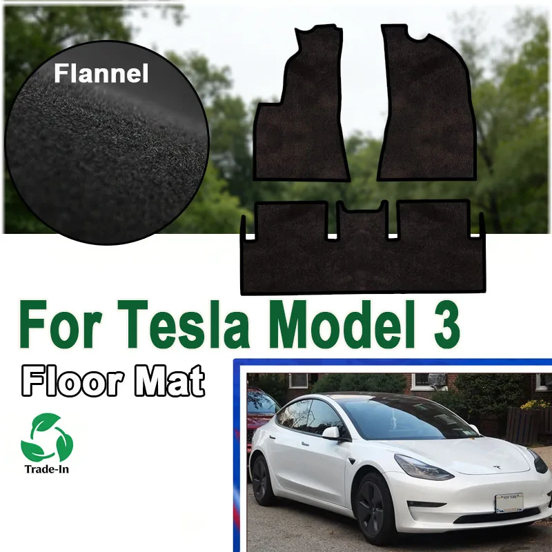Фланелевые коврики для пола автомобиля Tesla Model 3 2018-2022, противоскользящие накладки на пол, ковровые покрытия, защитные коврики для ног, автомобильные аксессуары.
Фланелевые коврики для пола автомобиля Tesla Model 3 2018-2022, противоскользящие накладки на пол, ковровые покрытия, защитные коврики для ног, автомобильные аксессуары.