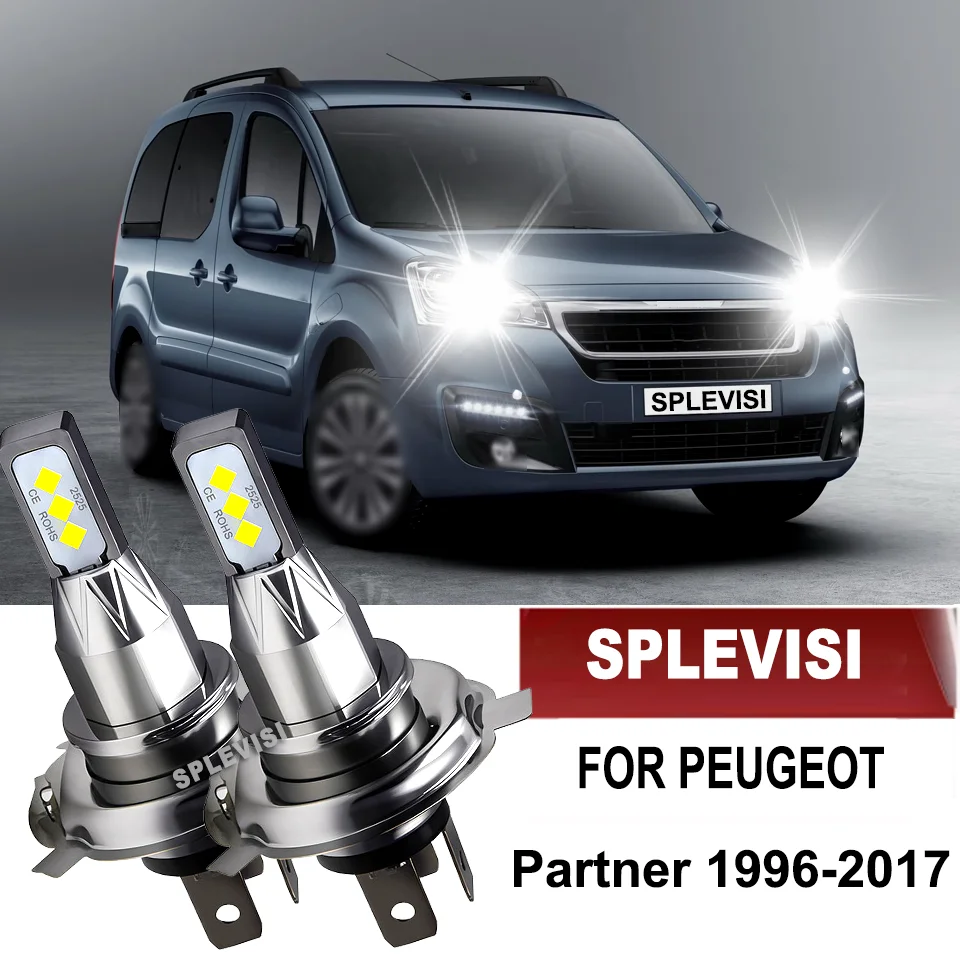 LED Car Headlights 6000K 472 H4 For Peugeot Partner 1996-2017 2000 2001 2002 2003 2004 2005 2006 2007 2008 2009 2010 2011 2012
LED Car Headlights 6000K 472 H4 For Peugeot Partner 1996-2017 2000 2001 2002 2003 2004 2005 2006 2007 2008 2009 2010 2011 2012