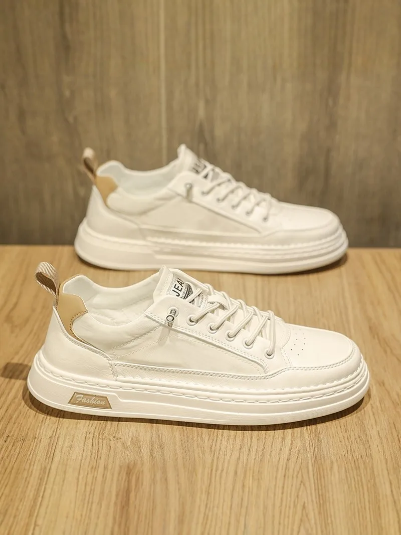 Men's Fashionable Soft Bottom Thick Heel Sports Casual Shoes Slip-On Daily Wear Comfortable Breathable Synthetic Leather
Men's Fashionable Soft Bottom Thick Heel Sports Casual Shoes Slip-On Daily Wear Comfortable Breathable Synthetic Leather