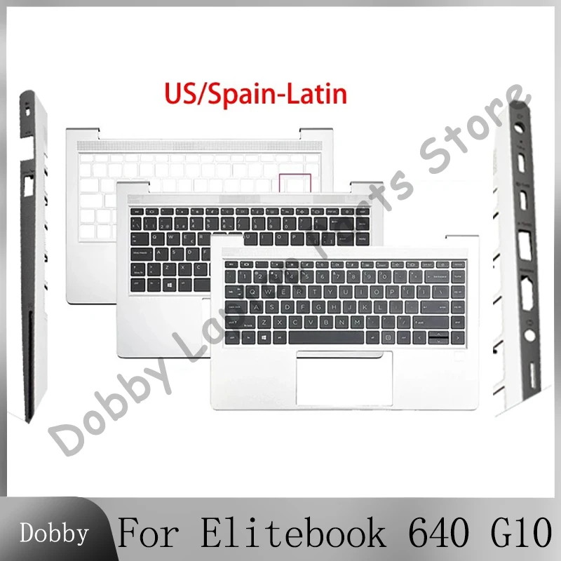 Новая испанская латинская клавиатура для ноутбука Elitebook 640 G10 645 G10, верхняя крышка с подсветкой, серебристая, замена верхнего корпуса с клавиатурой
Новая испанская латинская клавиатура для ноутбука Elitebook 640 G10 645 G10, верхняя крышка с подсветкой, серебристая, замена верхнего корпуса с клавиатурой