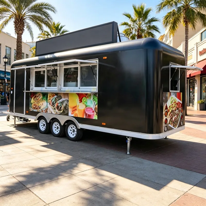 Custom All Weather Commercial Food Truck Trailer Insulated With Heat & Cool System
Custom All Weather Commercial Food Truck Trailer Insulated With Heat & Cool System