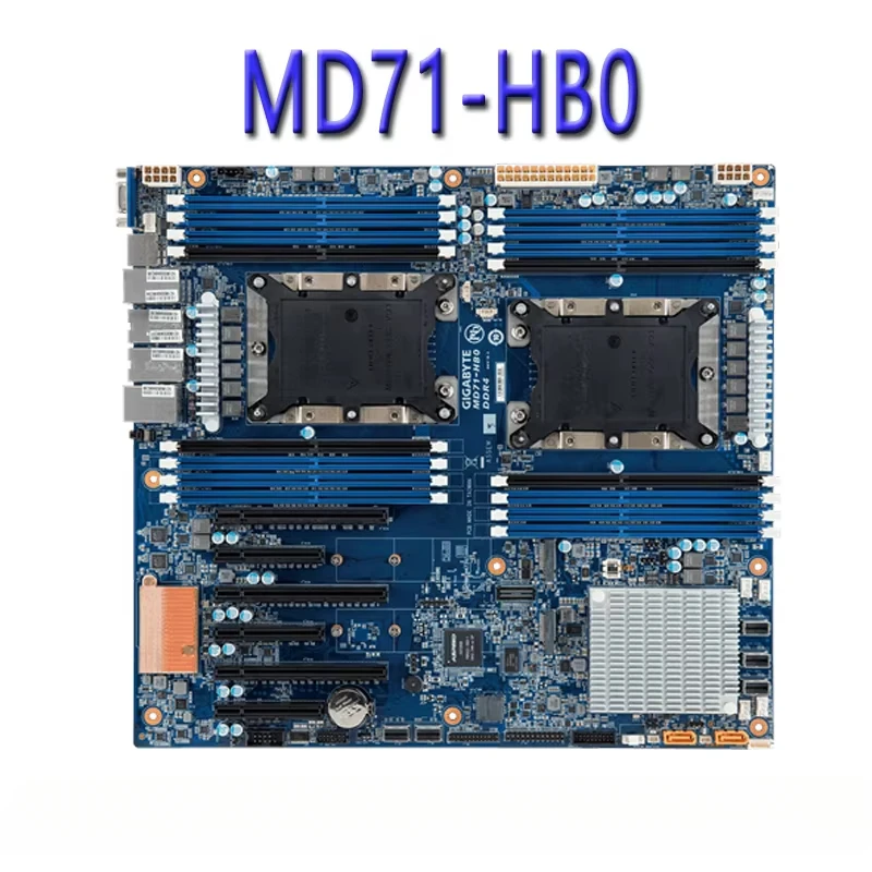 For Gigabyte MD71-HB0 (rev.1.x) Motherboard ChatGpt C622 Express Chipset 2nd Gen LGA 3647 DDR4 Tested Well bofore Shipping
For Gigabyte MD71-HB0 (rev.1.x) Motherboard ChatGpt C622 Express Chipset 2nd Gen LGA 3647 DDR4 Tested Well bofore Shipping