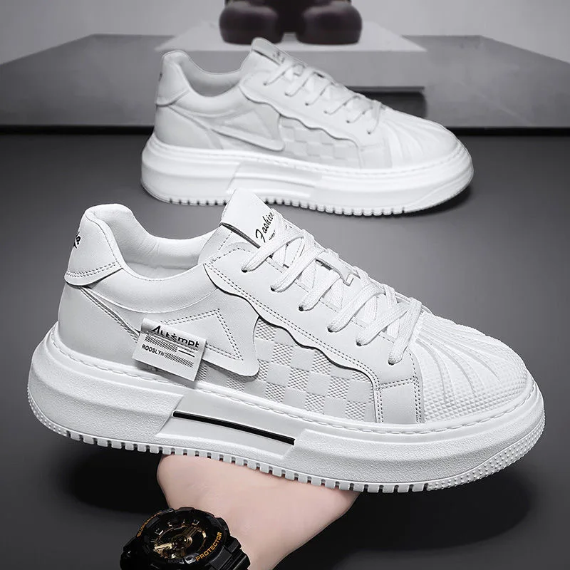 New Men's Comfortable Shoes 2025 Tie Board White Trend Fashion Shoes Casual Fashion Sports Shoes
New Men's Comfortable Shoes 2025 Tie Board White Trend Fashion Shoes Casual Fashion Sports Shoes