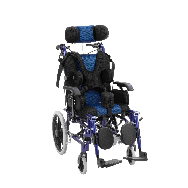 High-Strength Manual Wheelchair for Disabled Children Featuring Non-Slip Cushions and High-Strength Footrest
High-Strength Manual Wheelchair for Disabled Children Featuring Non-Slip Cushions and High-Strength Footrest