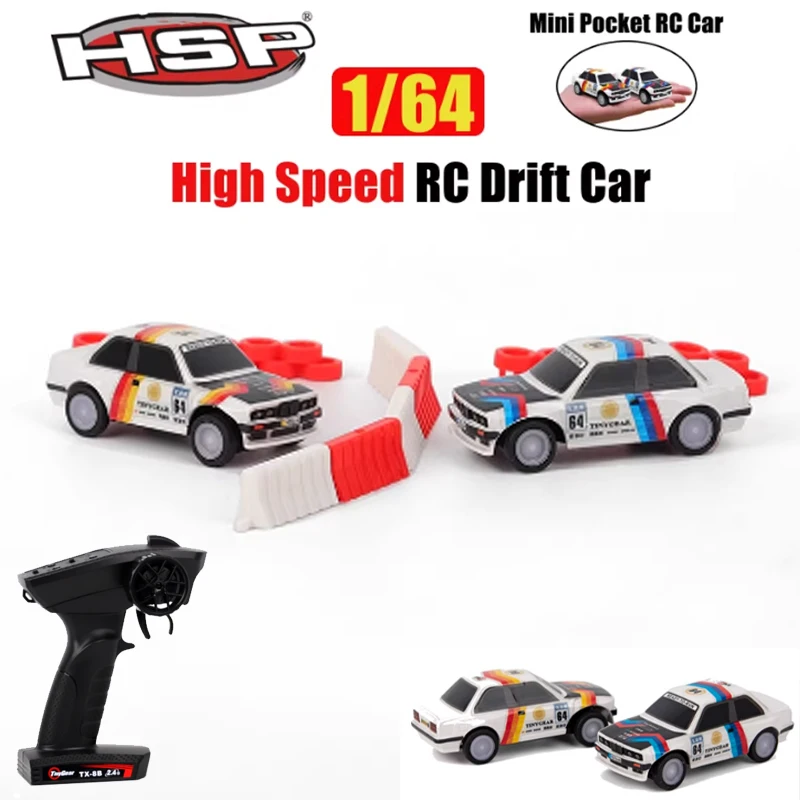 HSP 1/64 RC Drift Car 2.4G Remote Control RTR Car On Raod Car Pocket Full Proportional Control Desktop Competition Model Kid Toy
HSP 1/64 RC Drift Car 2.4G Remote Control RTR Car On Raod Car Pocket Full Proportional Control Desktop Competition Model Kid Toy