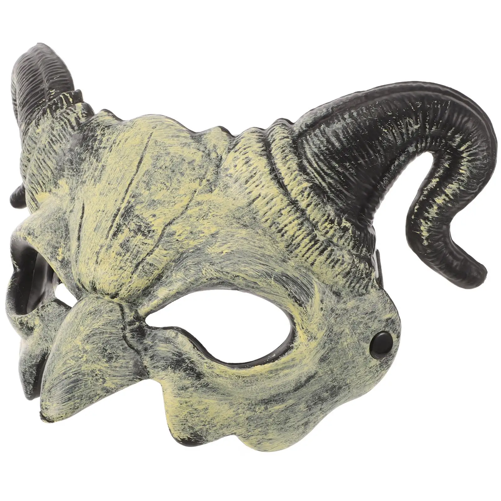 Sheep Horn Mask Half Face Halloween Horror Scary Masks Party Props Masquerade Costume Halloween Party Props Toy Makeup Ghost
Sheep Horn Mask Half Face Halloween Horror Scary Masks Party Props Masquerade Costume Halloween Party Props Toy Makeup Ghost