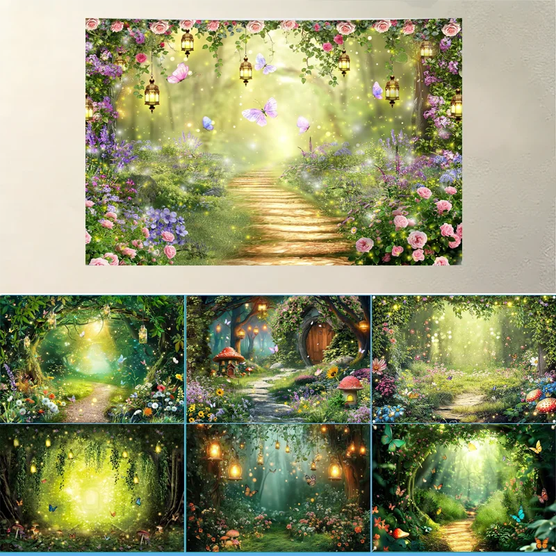 Enchanted Forest Spring Backdrop Fairy Tale Wonderland Garden Background Mushroom Butterfly Fairy Tea Party Decor Photo Booth
Enchanted Forest Spring Backdrop Fairy Tale Wonderland Garden Background Mushroom Butterfly Fairy Tea Party Decor Photo Booth