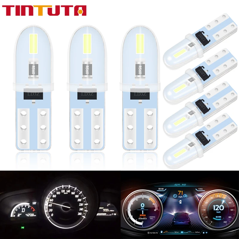 10/20pcs T5 W3W LED Bulb Car Interior Lights Dashboard Warming Light Indicator Wedge Auto Instrument Lamp CSP Canbus 2SMD 3014
10/20pcs T5 W3W LED Bulb Car Interior Lights Dashboard Warming Light Indicator Wedge Auto Instrument Lamp CSP Canbus 2SMD 3014