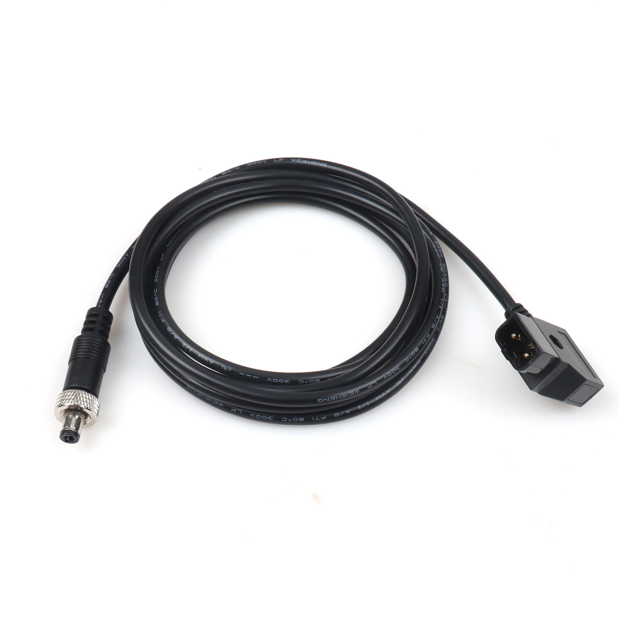 183cm/72.05inch black D-Tap to Locking DC5.5*2.5mm Power Cable for Video Devices PIX-E7, Hollyland Mars 400s,KiPRO LCD Monitors
183cm/72.05inch black D-Tap to Locking DC5.5*2.5mm Power Cable for Video Devices PIX-E7, Hollyland Mars 400s,KiPRO LCD Monitors